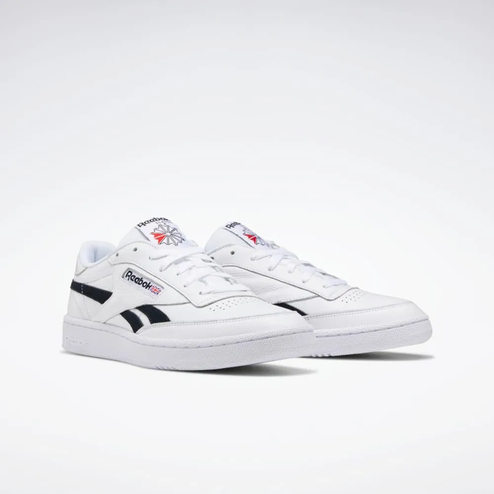 Reebok Footwear Men CLUB C REVENGE WHT/WHT/BLK sold by Reebok product image thumbnail 3