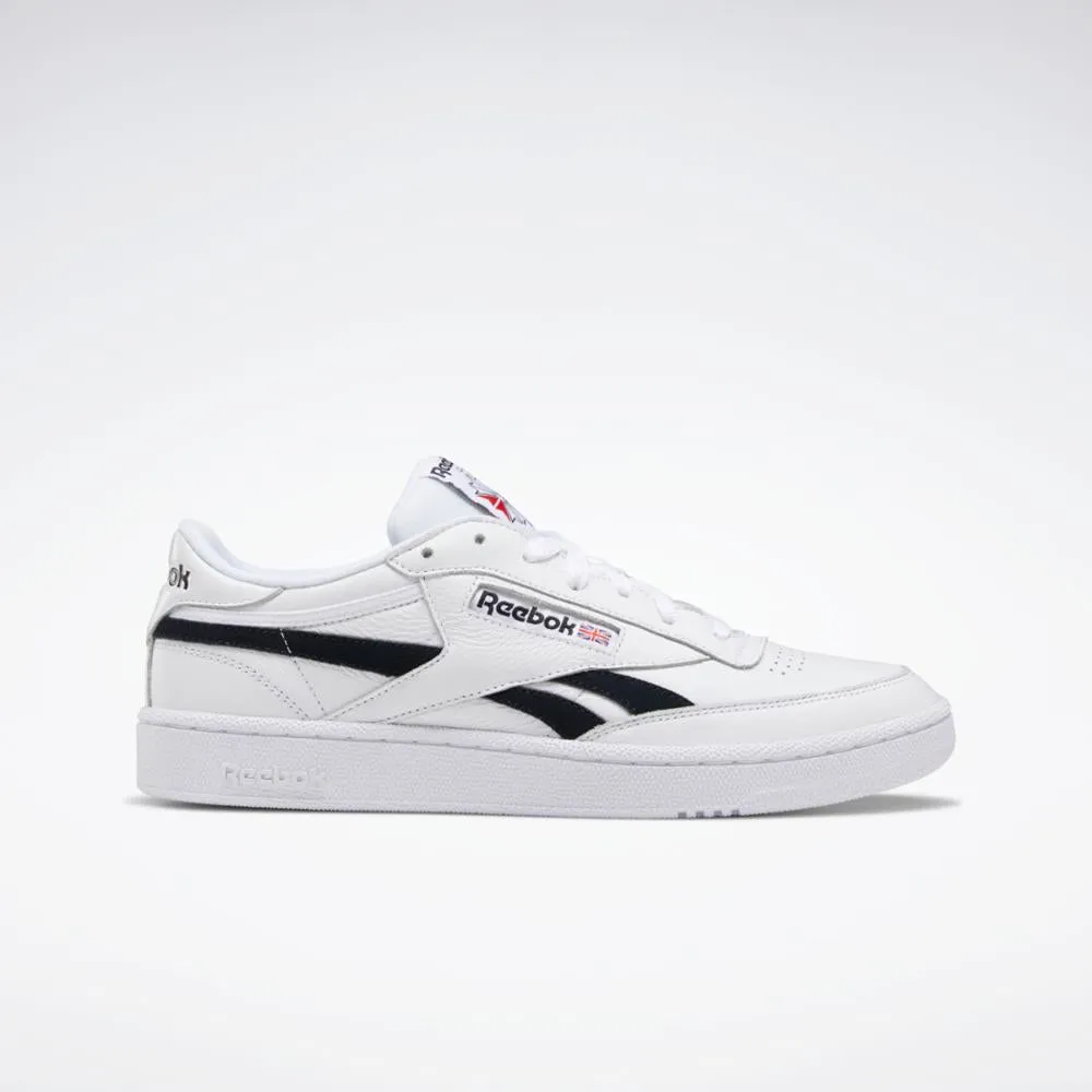 Reebok Footwear Men CLUB C REVENGE WHT/WHT/BLK sold by Reebok