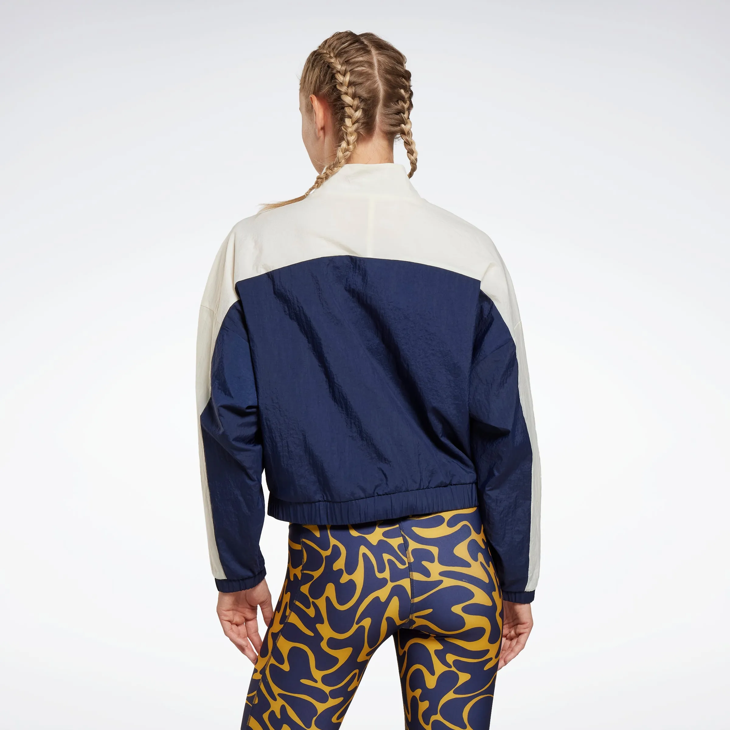 Reebok Apparel Women Workout Ready Woven Jacket Vecnav sold by Reebok product image thumbnail 3