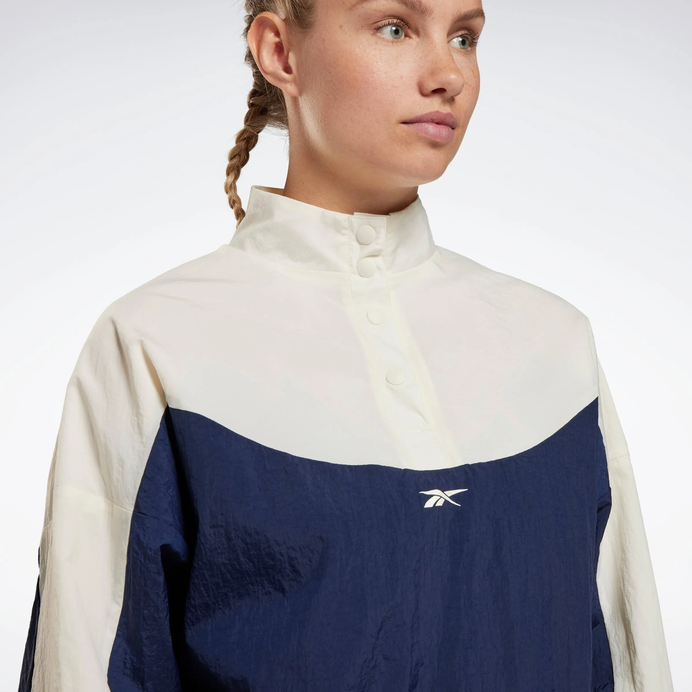 Reebok Apparel Women Workout Ready Woven Jacket Vecnav sold by Reebok product image thumbnail 4