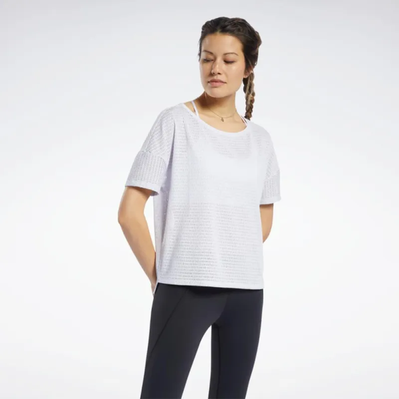 Reebok Apparel Women Perforated Tee PORCEL sold by Reebok