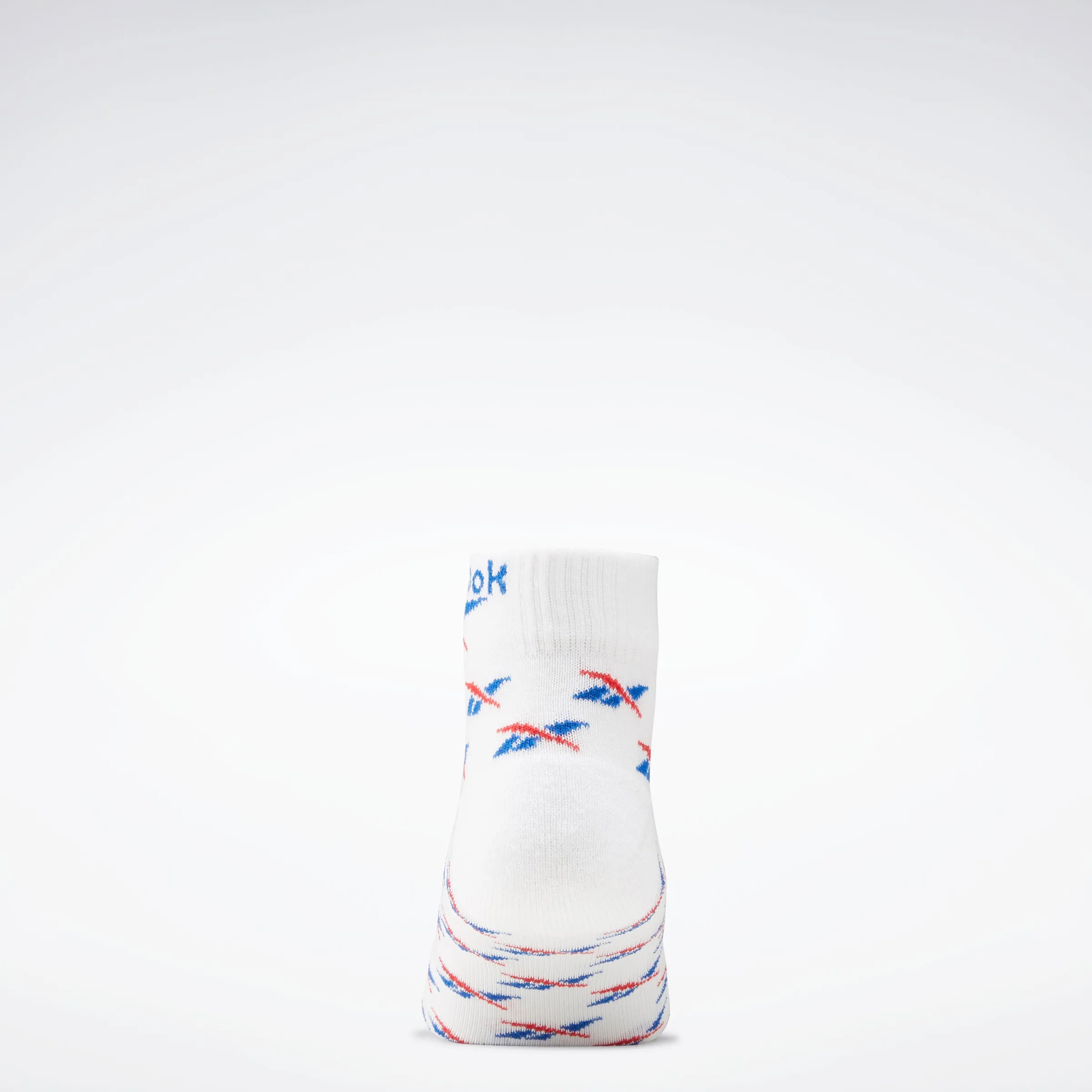Reebok Apparel Men Classics Ankle Socks 3 Pairs White/Vecblu/Vecred sold by Reebok product image thumbnail 2