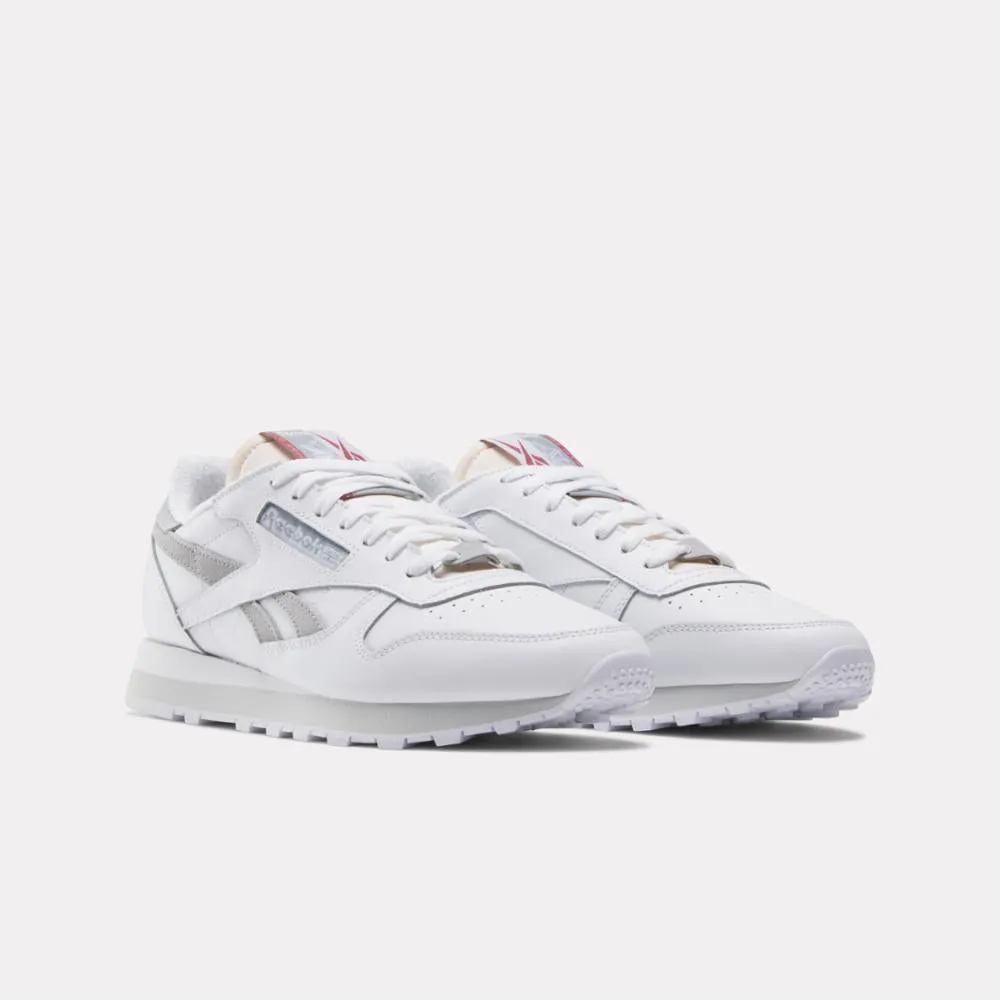 Reebok Footwear Men Classic Leather Shoes FTWWHT/PUGRY3/PUGRY2 sold by Reebok product image thumbnail 2