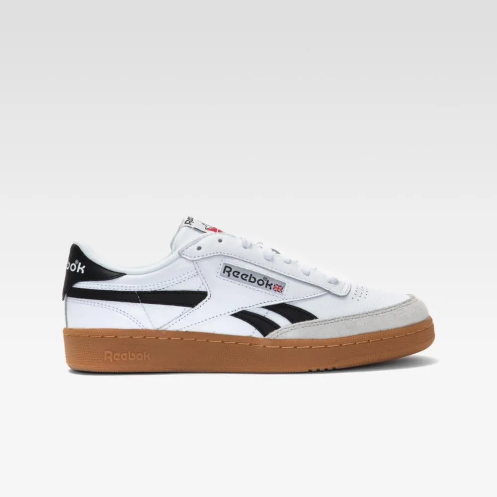 Reebok Footwear Men Club C Revenge Vintage Shoes WHITE/BLACK/GUM sold by Reebok