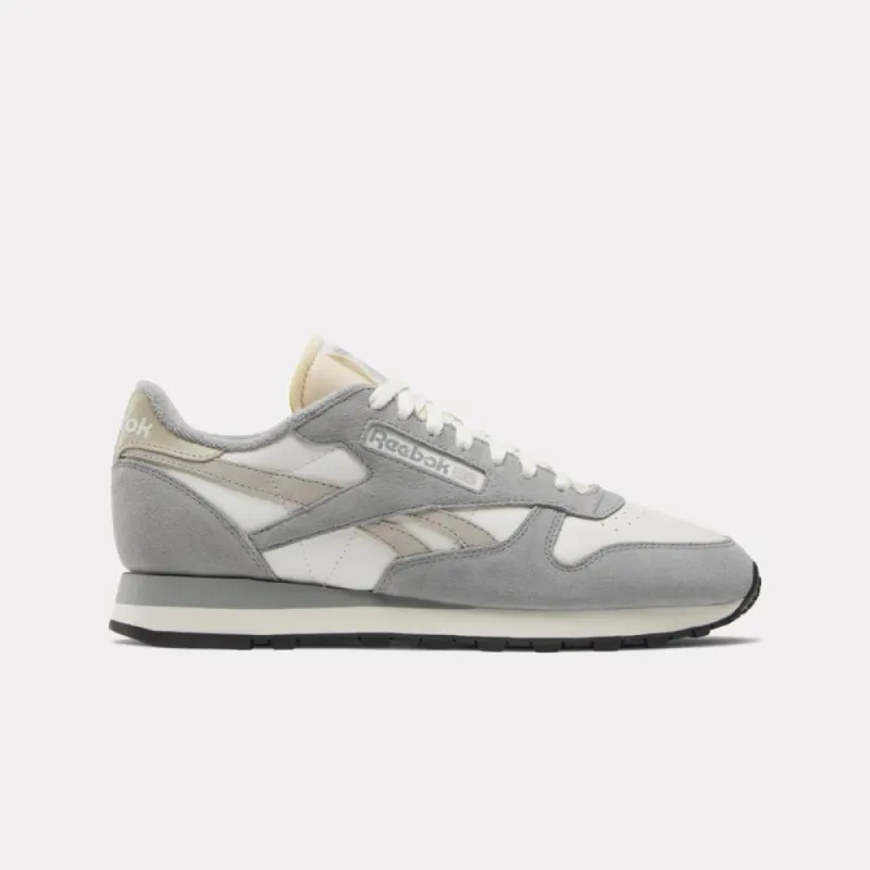 Reebok Footwear Men Classic Leather Shoes CHALK/GREY 3/MOONSTONE sold by Reebok