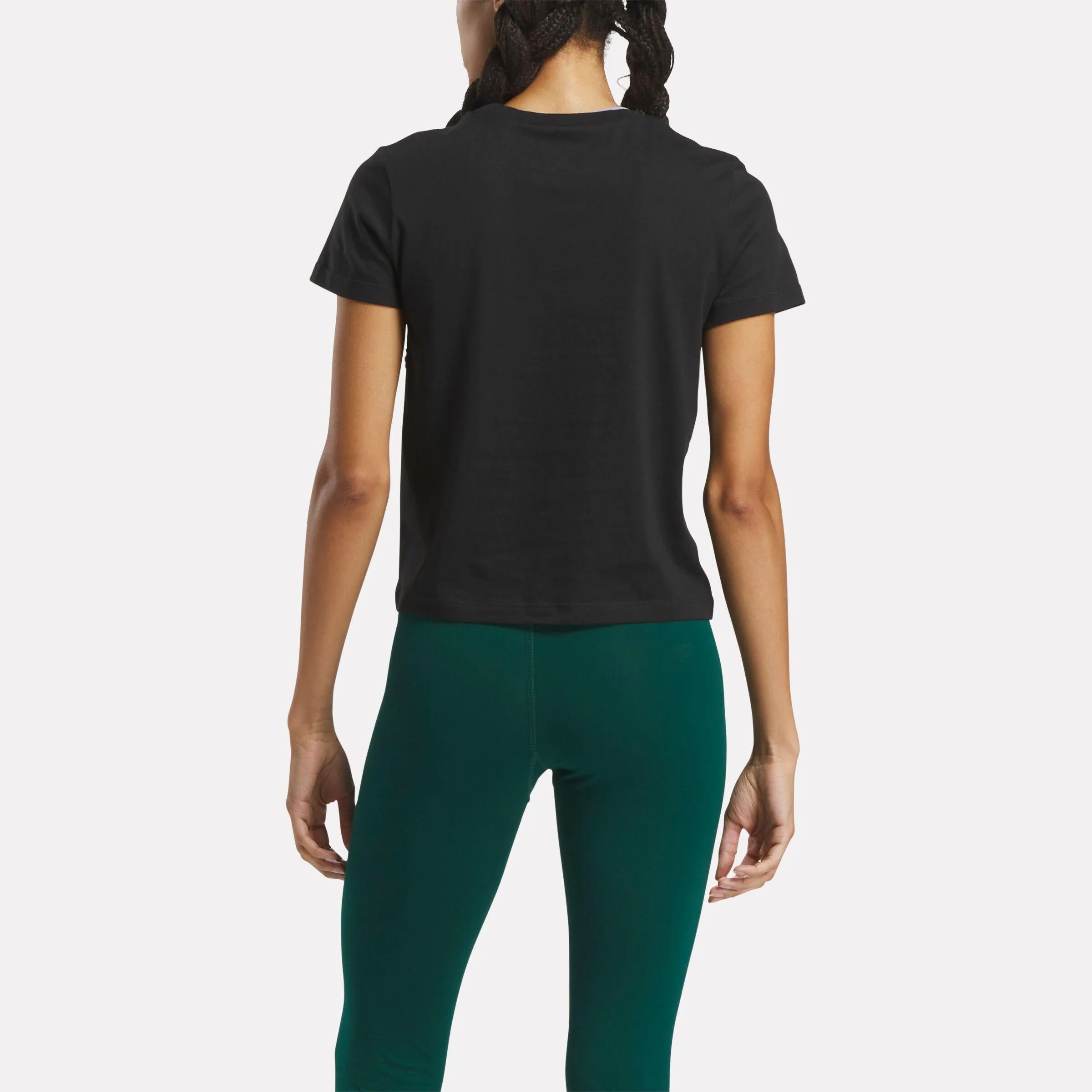 Reebok Apparel Women Reebok Identity Classics T-Shirt BLACK sold by Reebok product image thumbnail 3