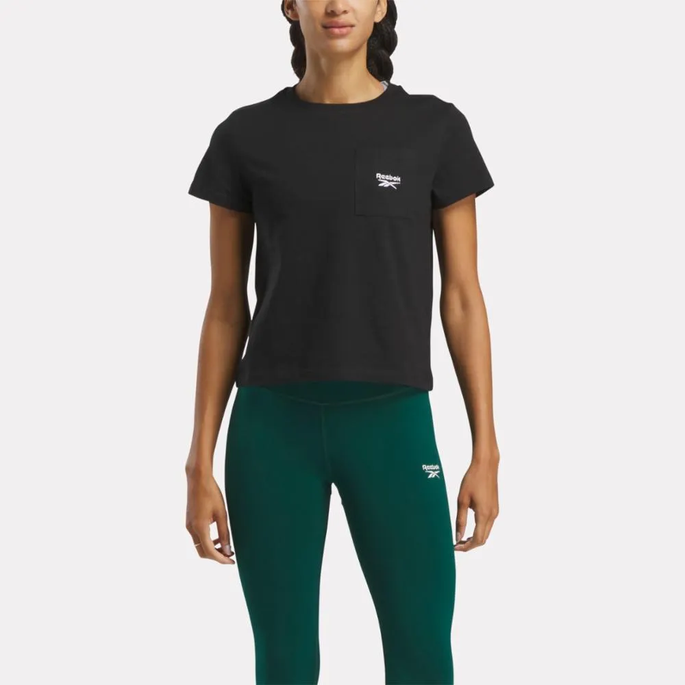 Reebok Apparel Women Reebok Identity Classics T-Shirt BLACK sold by Reebok