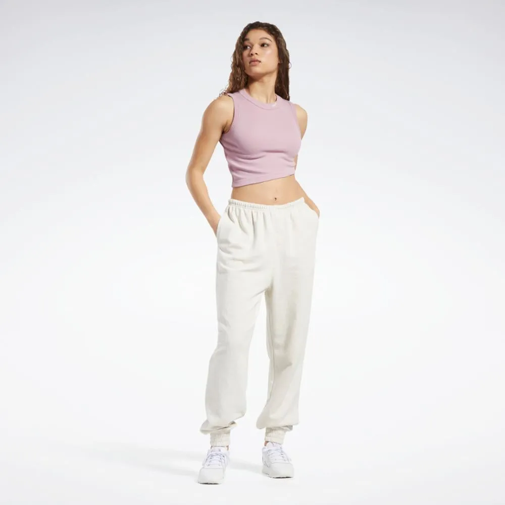 Reebok Apparel Women Classics Cropped Ribbed Tank Top INFLIL sold by Reebok product image thumbnail 4