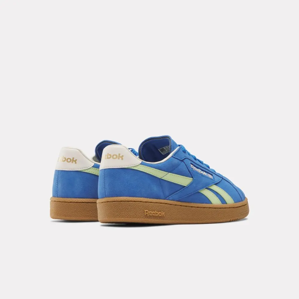 Reebok Footwear Men Club C Grounds UK Shoes KINETICBLUE/ASTROLIME/VINTAGEC sold by Reebok product image thumbnail 3