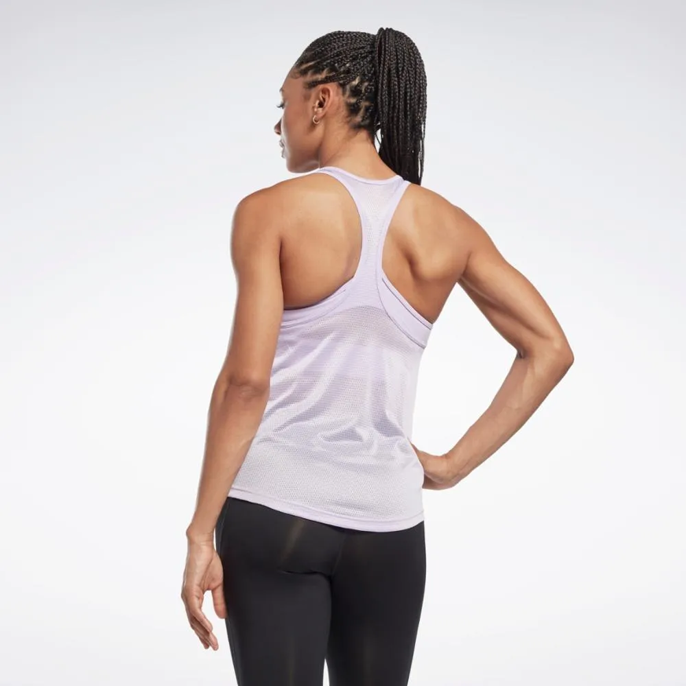 Reebok Apparel Women Workout Ready Mesh Back Tank Top PUROAS sold by Reebok product image thumbnail 3
