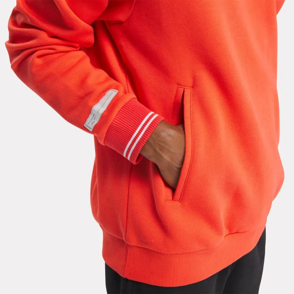 Reebok Apparel Men Classics Uniform Hoodie DYNRED sold by Reebok product image thumbnail 4