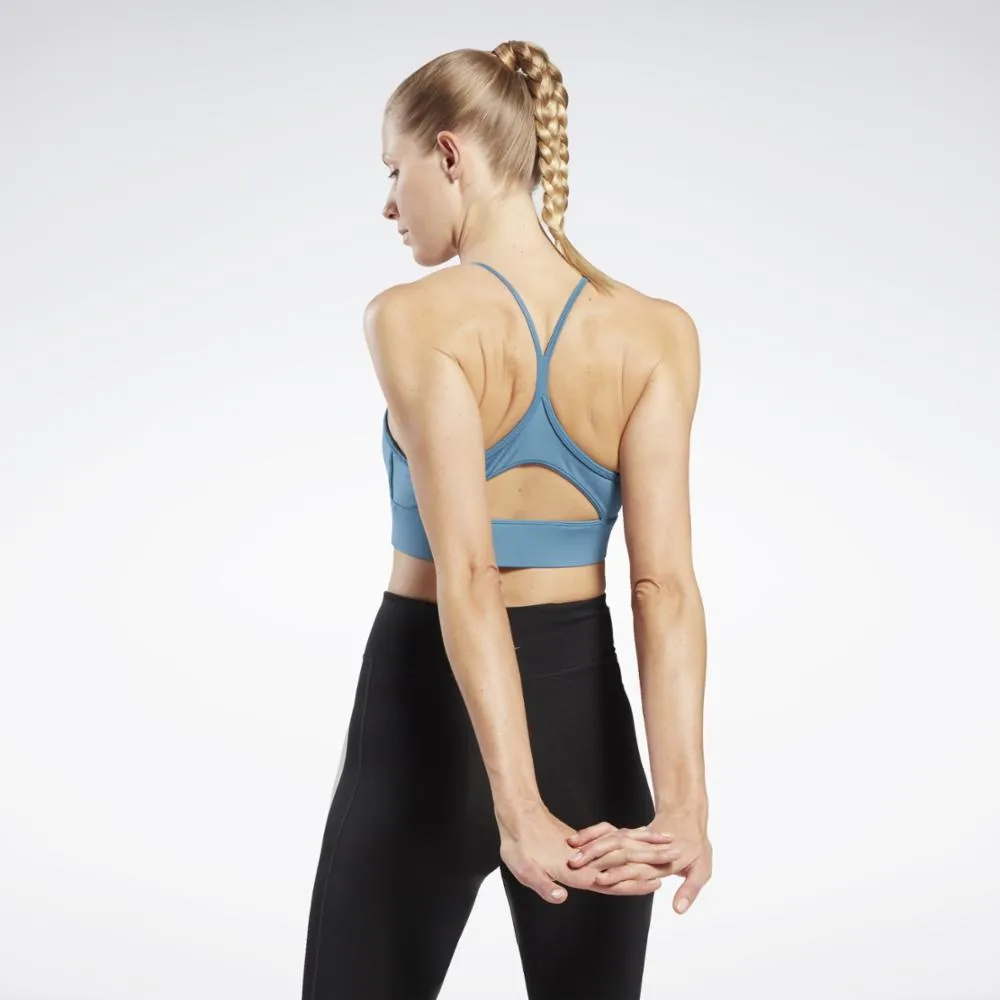 Reebok Apparel Women Workout Ready Sports Bra STEBLU sold by Reebok product image thumbnail 3
