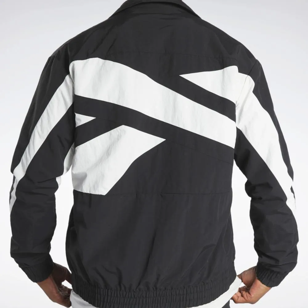 Reebok Apparel Men Classics Vector Track Top BLACK sold by Reebok product image thumbnail 5