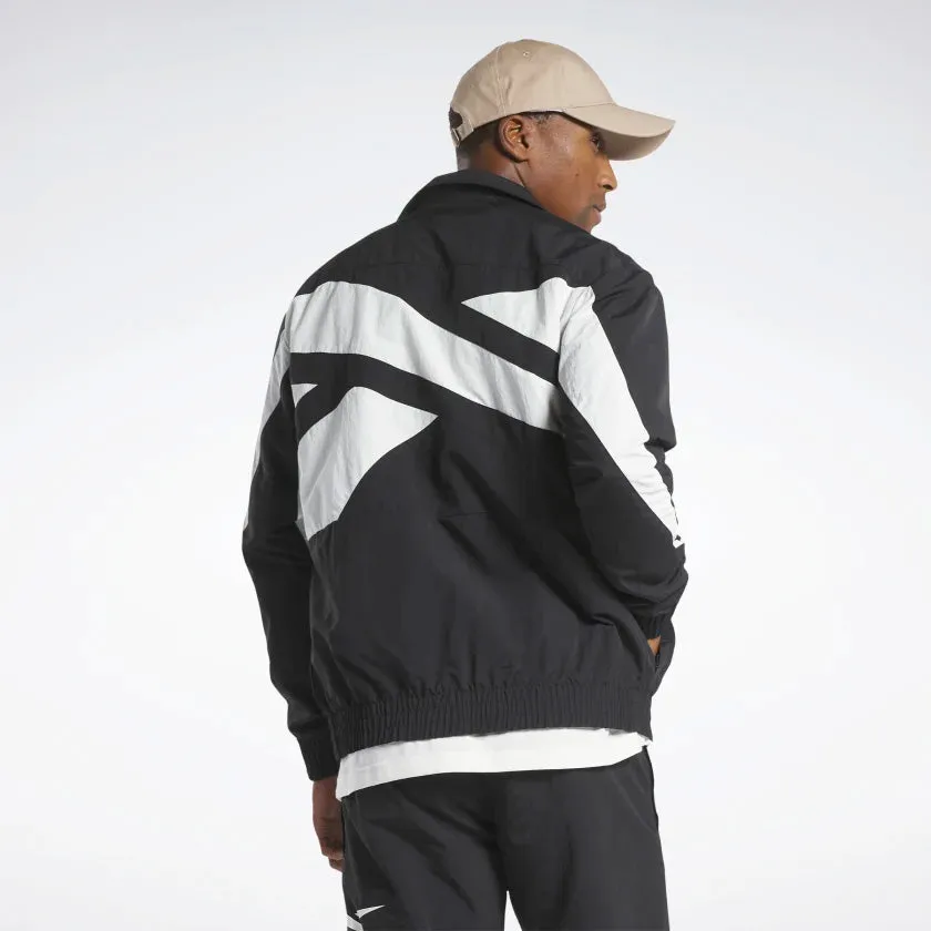 Reebok Apparel Men Classics Vector Track Top BLACK sold by Reebok product image thumbnail 3