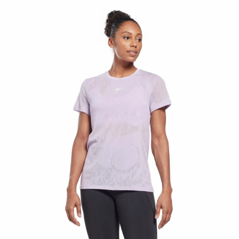 Reebok Apparel Women Burnout T-Shirt PUROAS sold by Reebok
