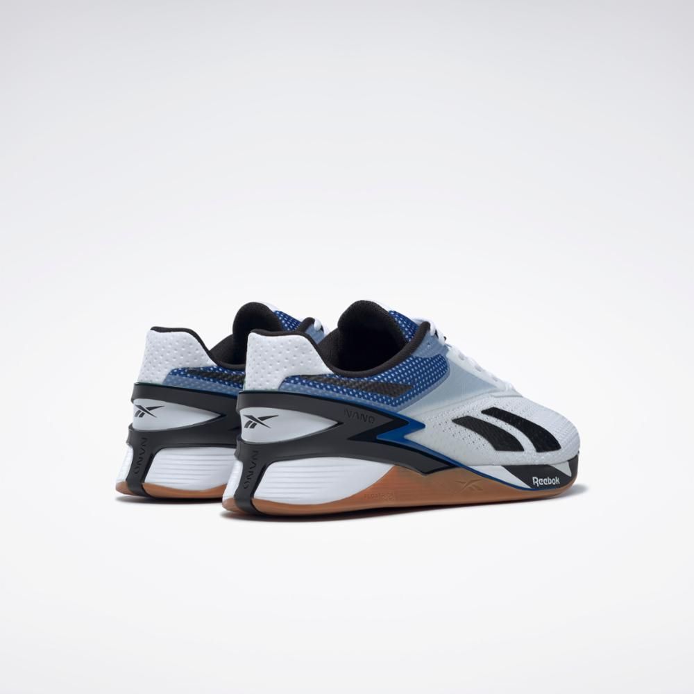 Reebok Footwear Men NANO X3 FTWWHT/GLEGRN/VECBLU sold by Reebok product image thumbnail 4