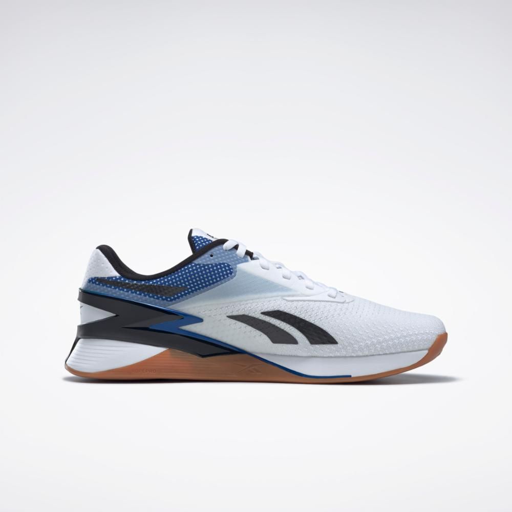 Reebok Footwear Men NANO X3 FTWWHT/GLEGRN/VECBLU sold by Reebok product image thumbnail 2