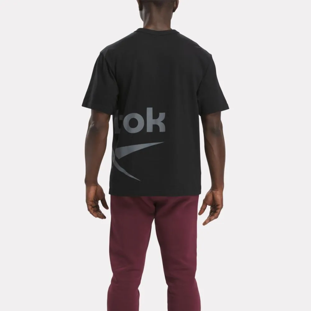 Reebok Apparel Men Graphic Series Side Vector T-Shirt BLACK sold by Reebok product image thumbnail 3