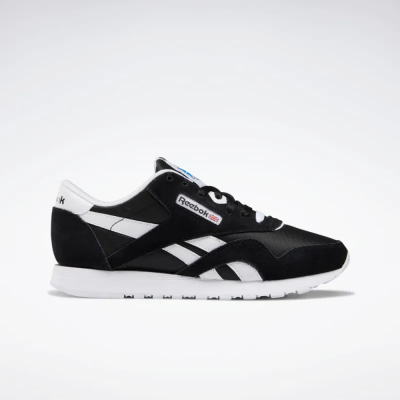 Reebok Footwear Women Classic Nylon Shoes BLK/BLK/WHT sold by Reebok