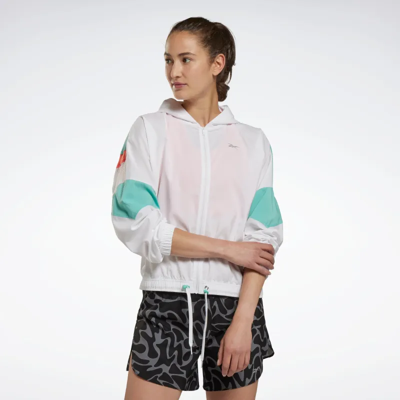 Reebok Apparel Women Running Jacket White sold by Reebok