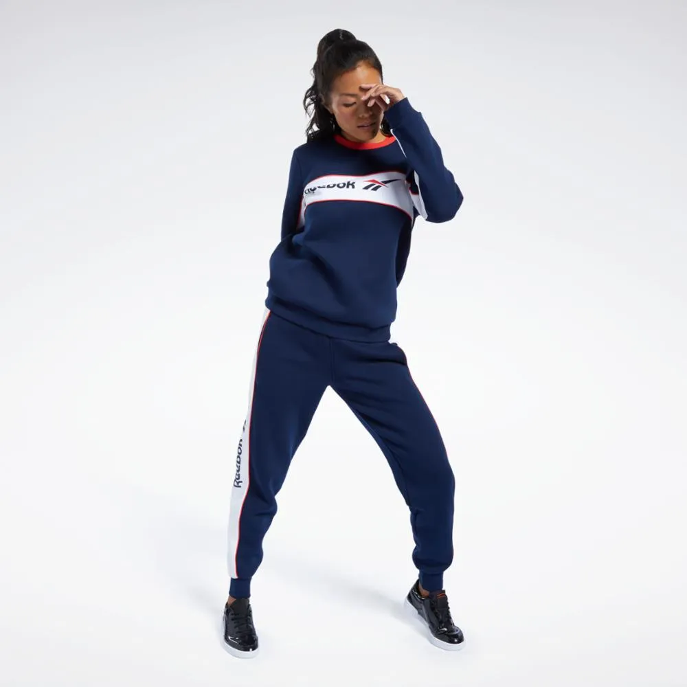 Reebok Apparel Women CL F LINEAR CREW CONAVY sold by Reebok product image thumbnail 2
