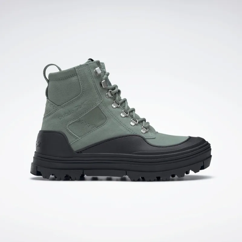 Reebok Footwear Women Club C Cleated Mid Shoes Hargrn/Hargrn/Cblack made by Reebok