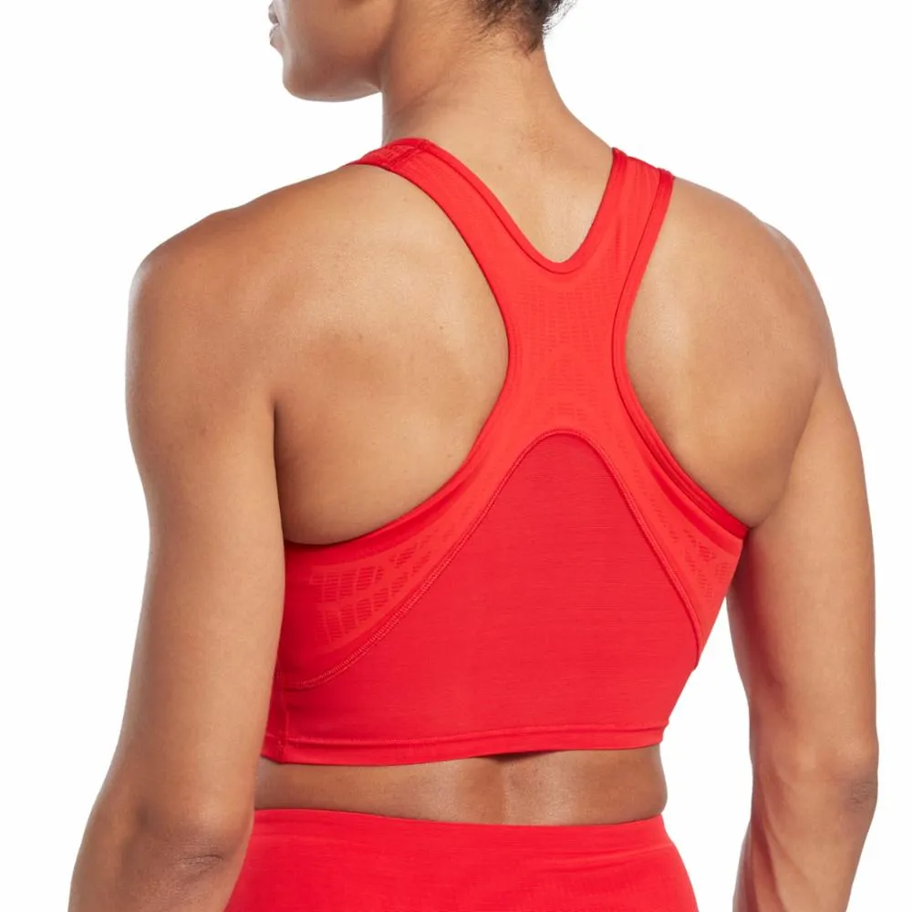 Reebok Apparel Women Lux Perform Crop Top VECRED sold by Reebok product image thumbnail 5