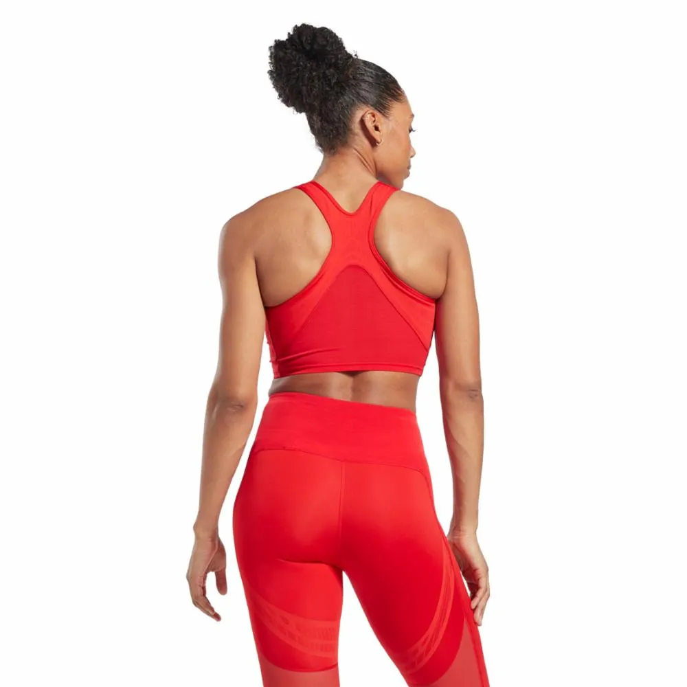 Reebok Apparel Women Lux Perform Crop Top VECRED sold by Reebok product image thumbnail 3