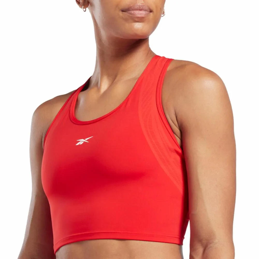 Reebok Apparel Women Lux Perform Crop Top VECRED sold by Reebok product image thumbnail 4