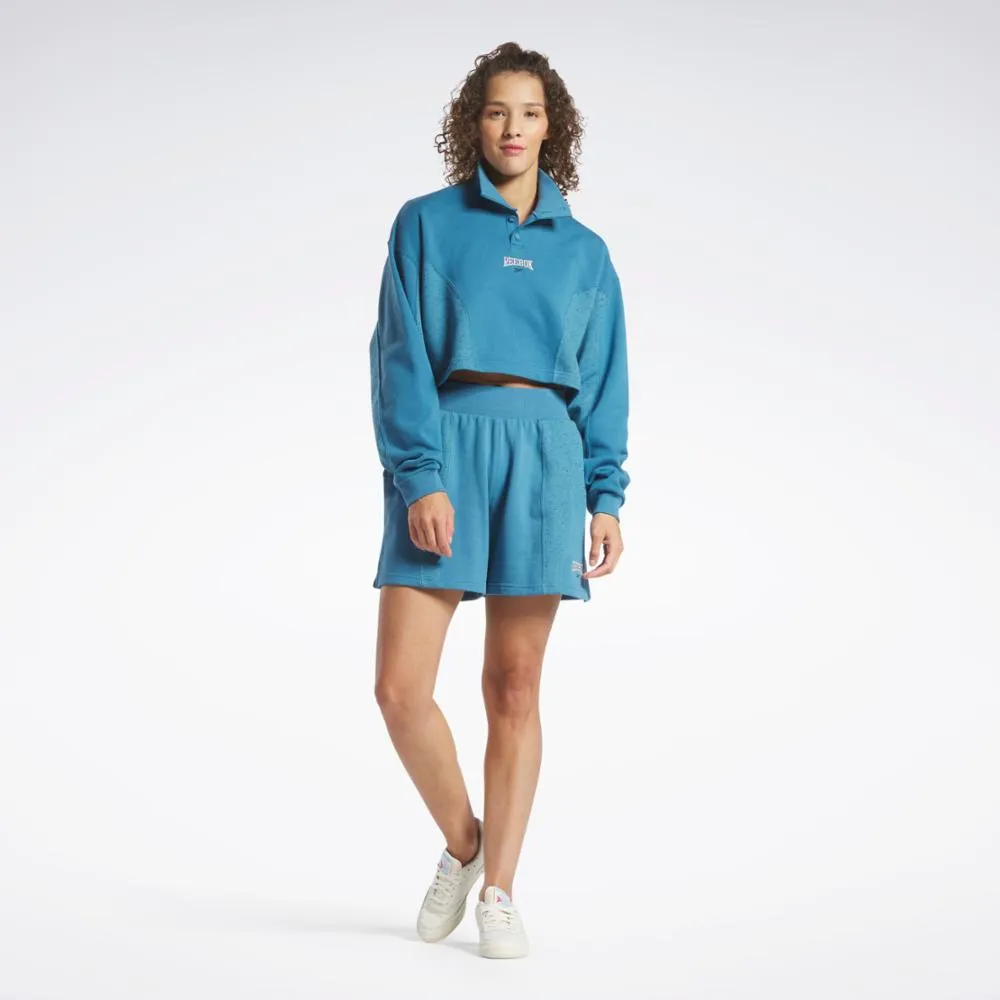 Reebok Apparel Women Reebok Classics Varsity Sweatshirt STEBLU sold by Reebok product image thumbnail 2