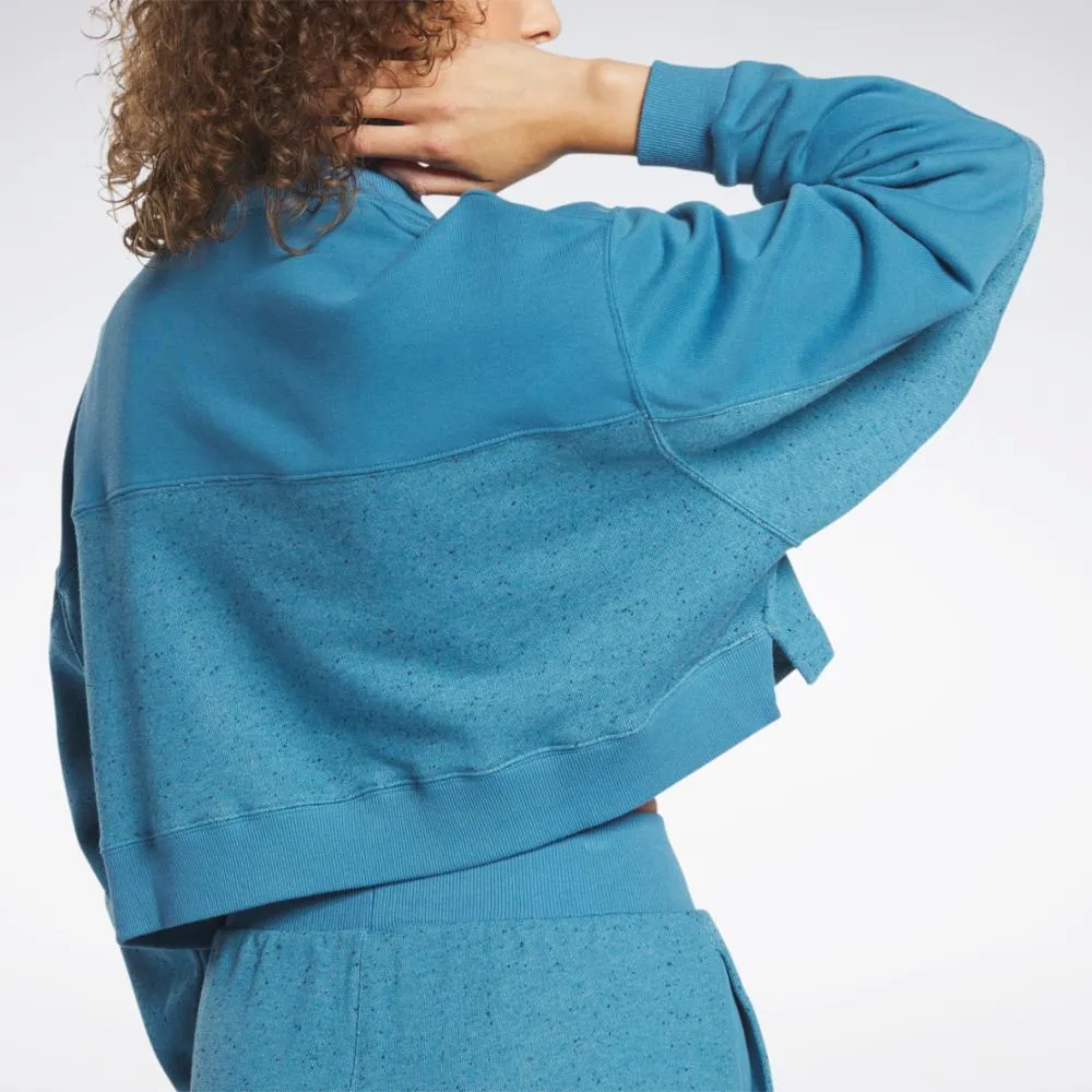 Reebok Apparel Women Reebok Classics Varsity Sweatshirt STEBLU sold by Reebok product image thumbnail 5