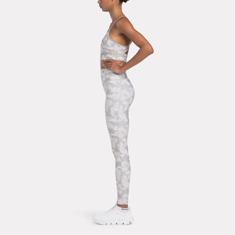 Reebok Apparel Women Reebok Identity Training Camo Leggings ASH sold by Reebok product image thumbnail 2