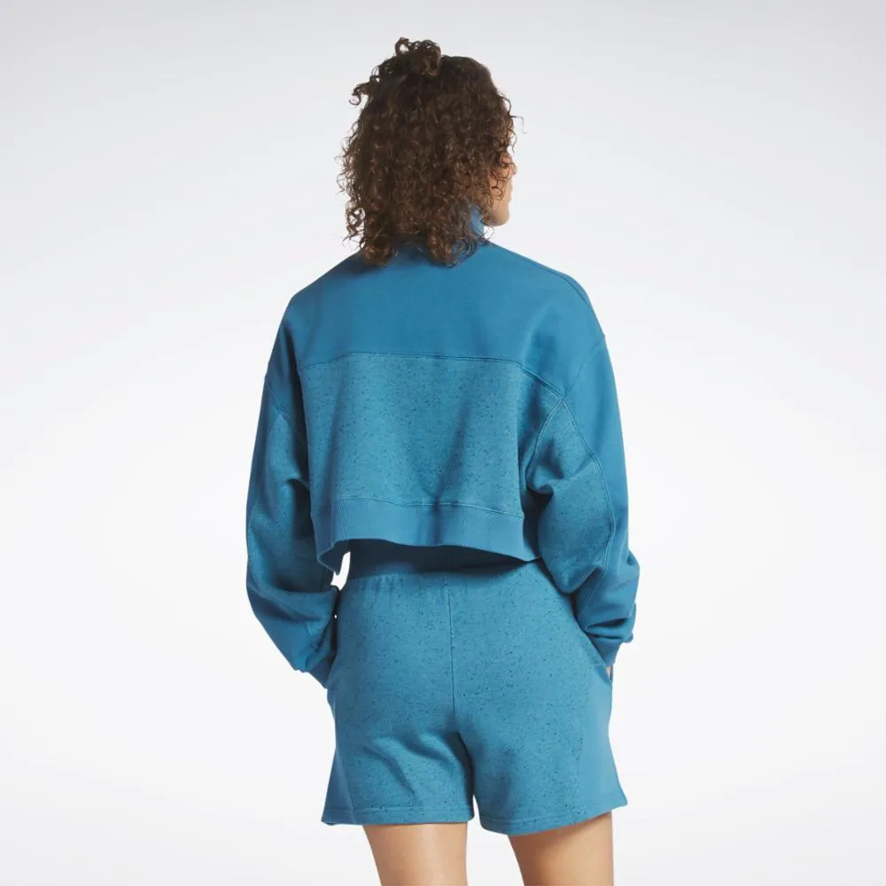 Reebok Apparel Women Reebok Classics Varsity Sweatshirt STEBLU sold by Reebok product image thumbnail 3