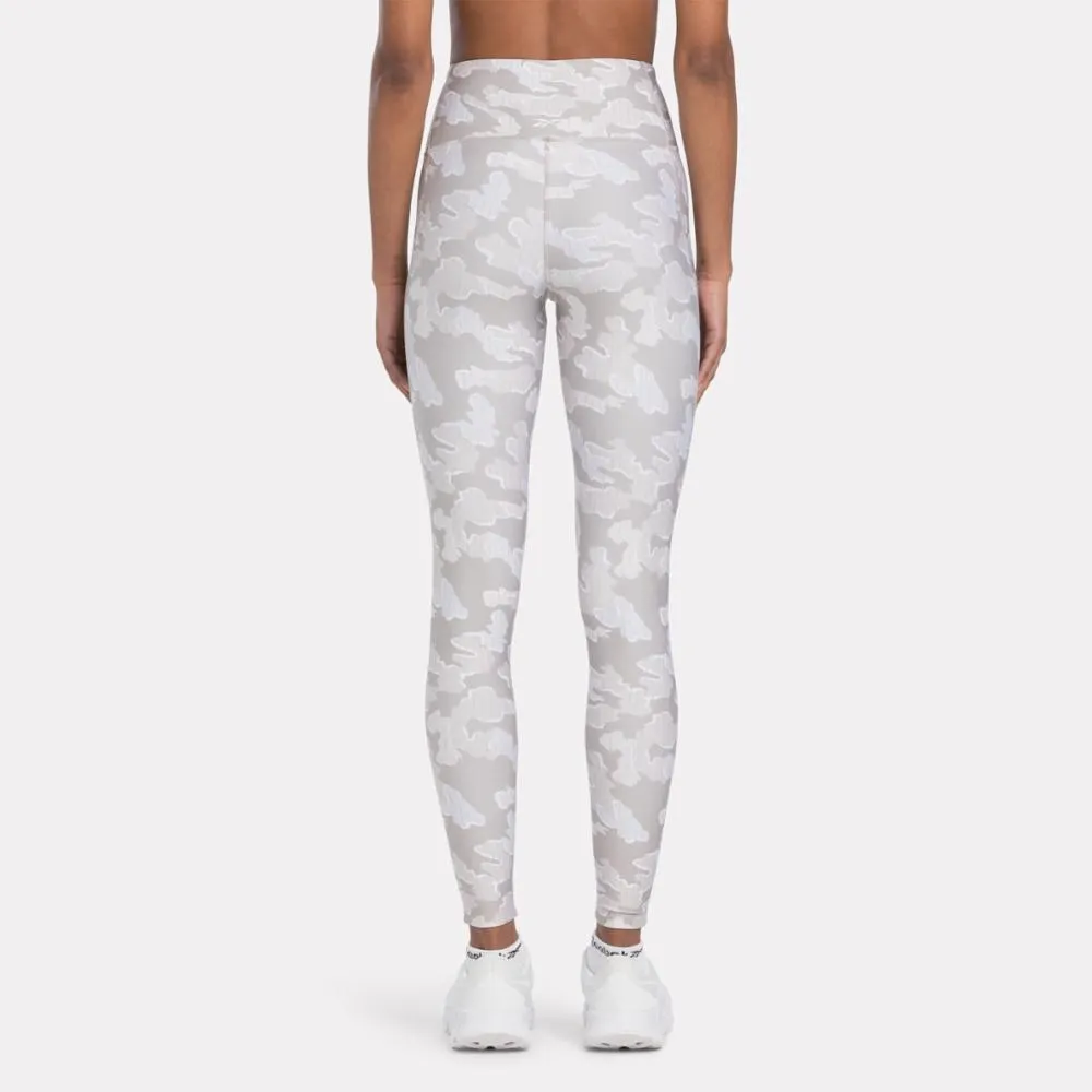 Reebok Apparel Women Reebok Identity Training Camo Leggings ASH sold by Reebok product image thumbnail 3