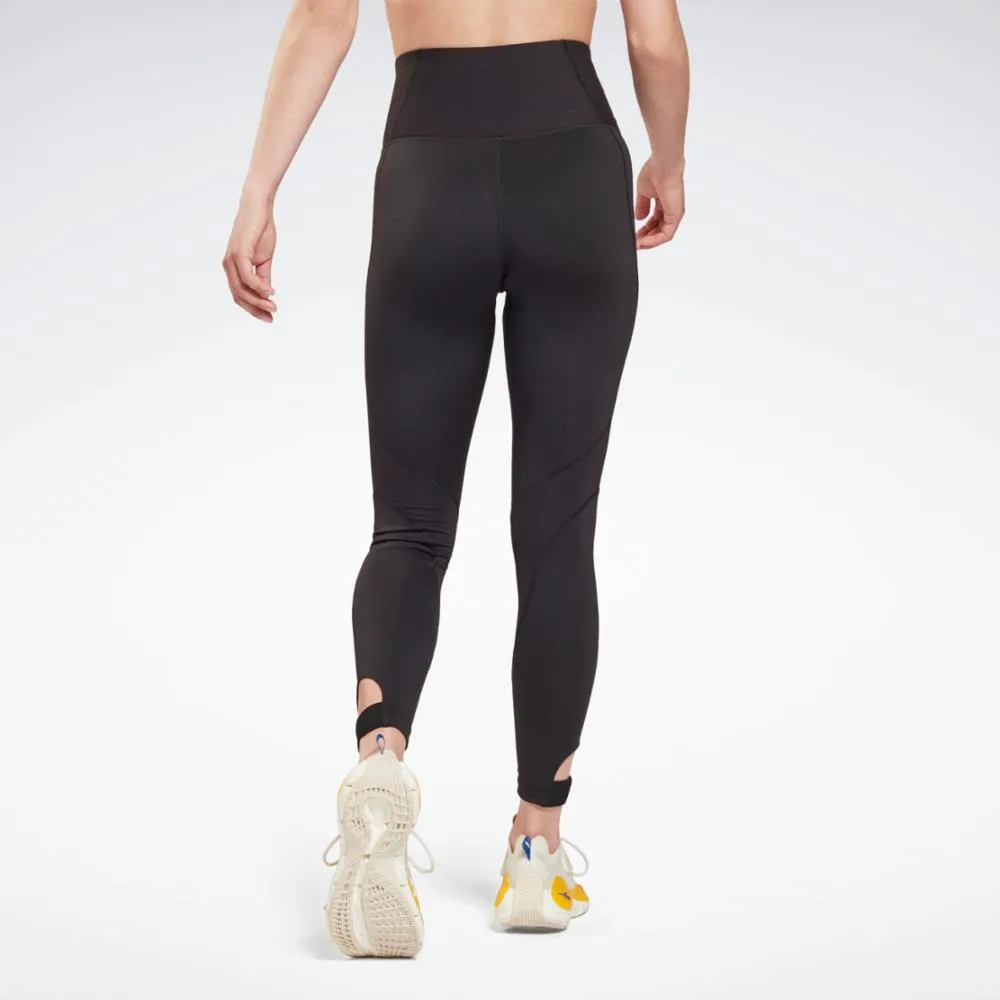 Reebok Apparel Women Thermowarm+ Graphene Leggings BLACK sold by Reebok product image thumbnail 3