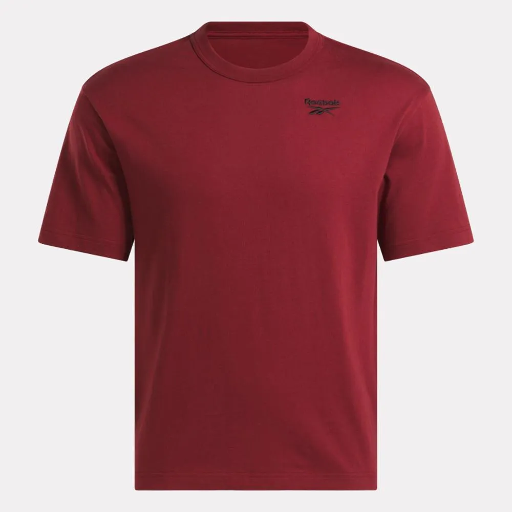 Reebok Apparel Men Back Vector Unearthed T-Shirt RICH MAROON sold by Reebok product image thumbnail 4