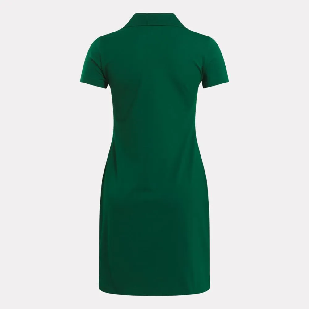 Reebok Apparel Women Classics Archive Essentials Polo Dress DRKGRN sold by Reebok product image thumbnail 2