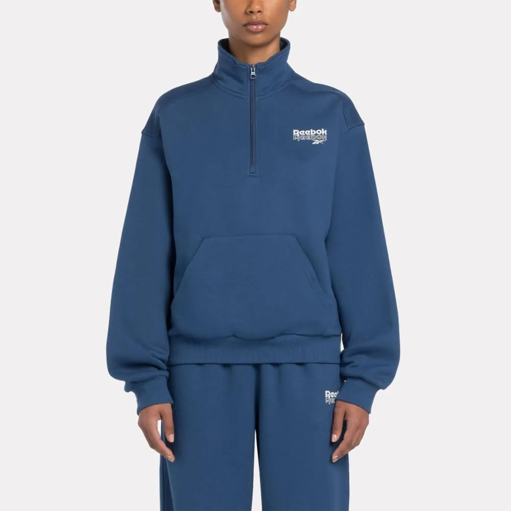 Reebok Apparel Women Reebok Identity Sweatshirt UNIBLU sold by Reebok