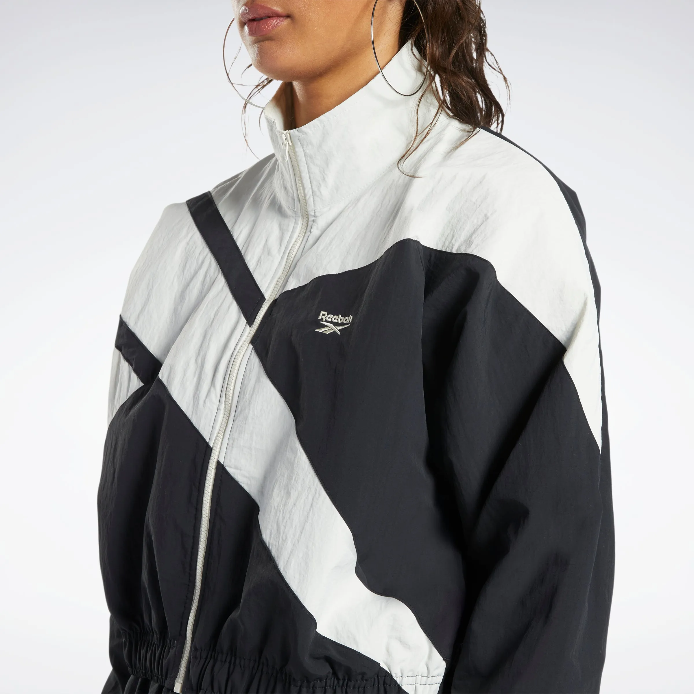 Reebok Apparel Women Classics Franchise Track Top Nghblk sold by Reebok product image thumbnail 4