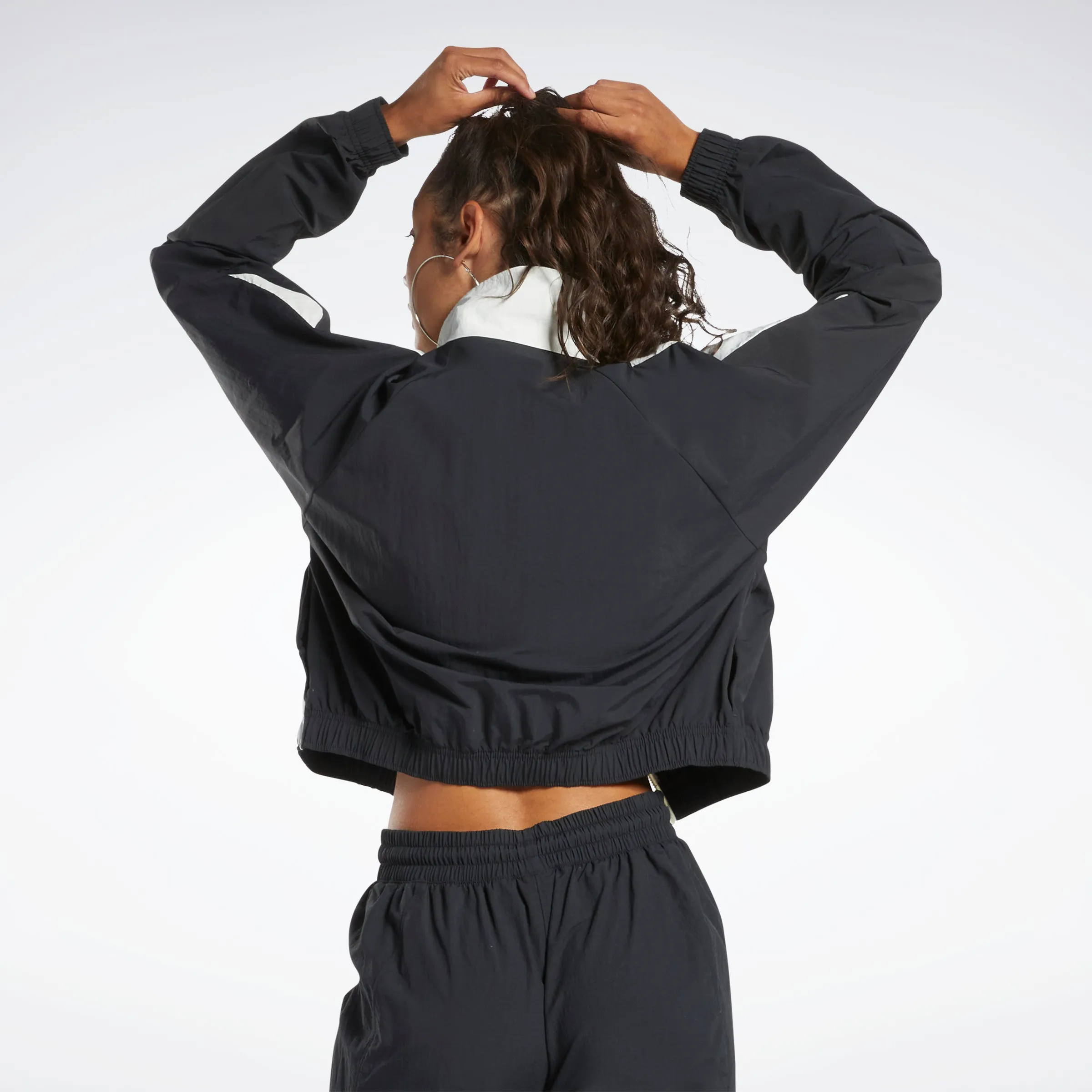 Reebok Apparel Women Classics Franchise Track Top Nghblk sold by Reebok product image thumbnail 3