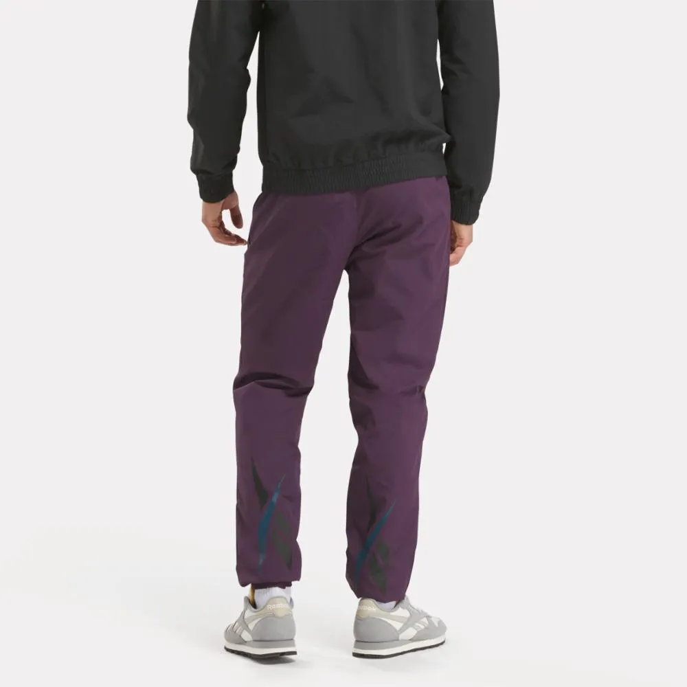 Reebok Apparel Men Classics Vector Track Pants MIDNIGHT PLUM sold by Reebok product image thumbnail 3