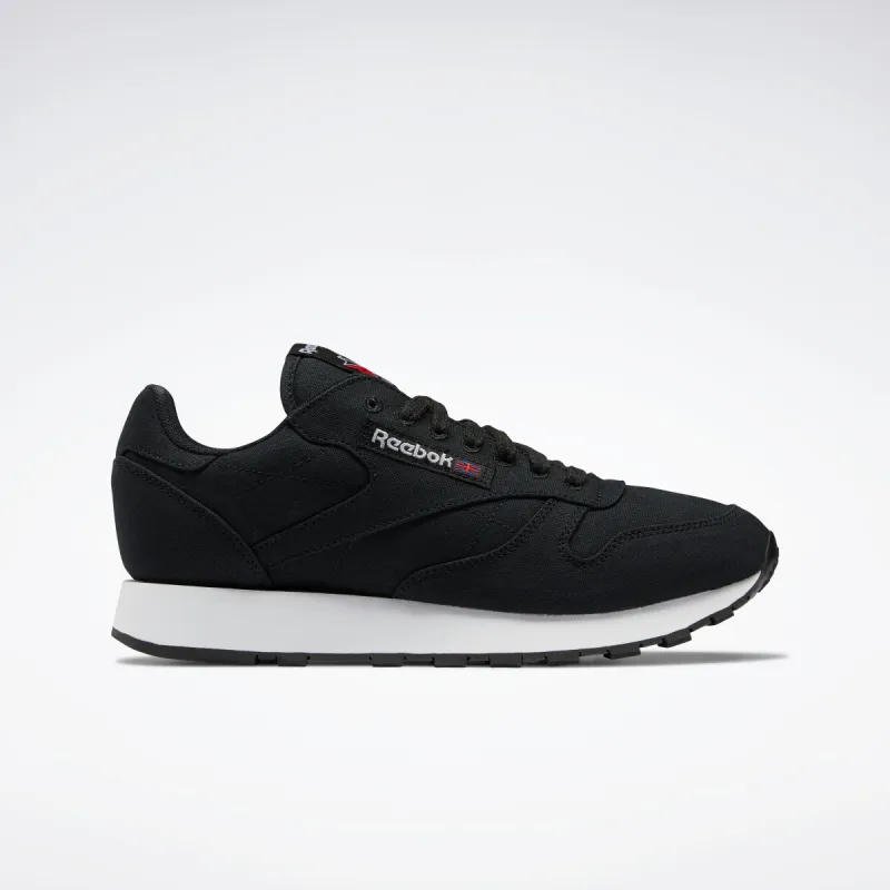 Reebok Footwear Men Classic Leather Grow Shoes Cblack/Cblack/Chalk sold by Reebok