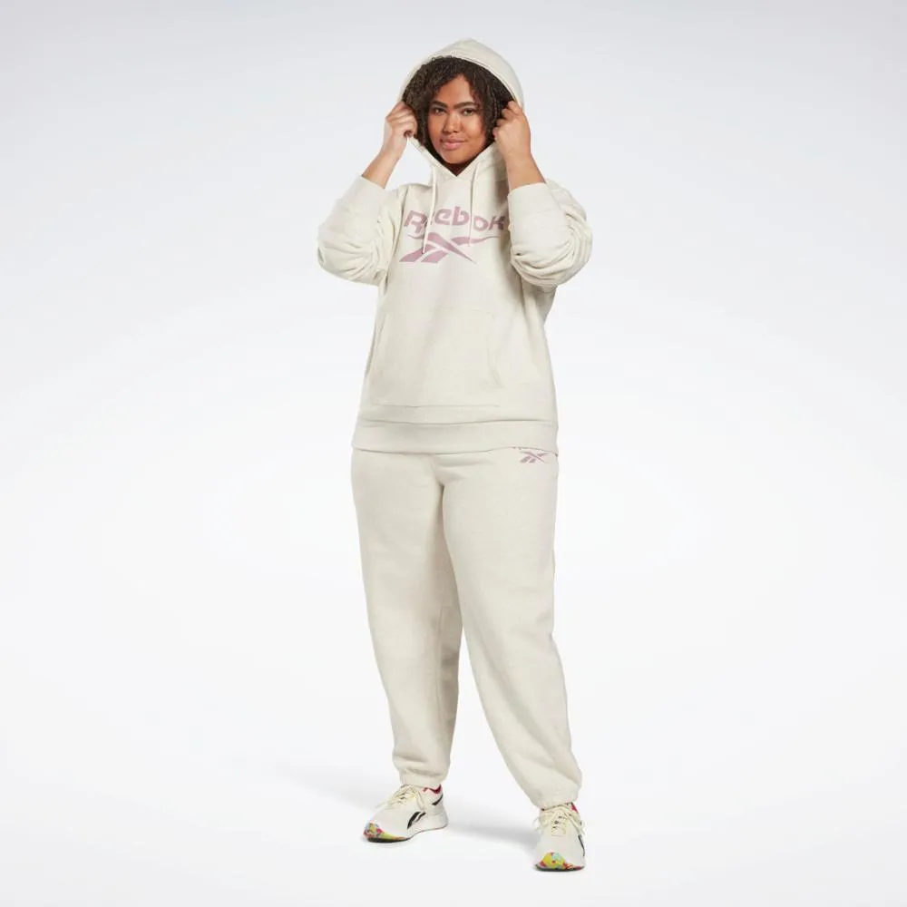 Reebok Apparel Women Reebok Identity Logo Fleece Pullover Hoodie (Plus Size) CLWTML sold by Reebok product image thumbnail 2