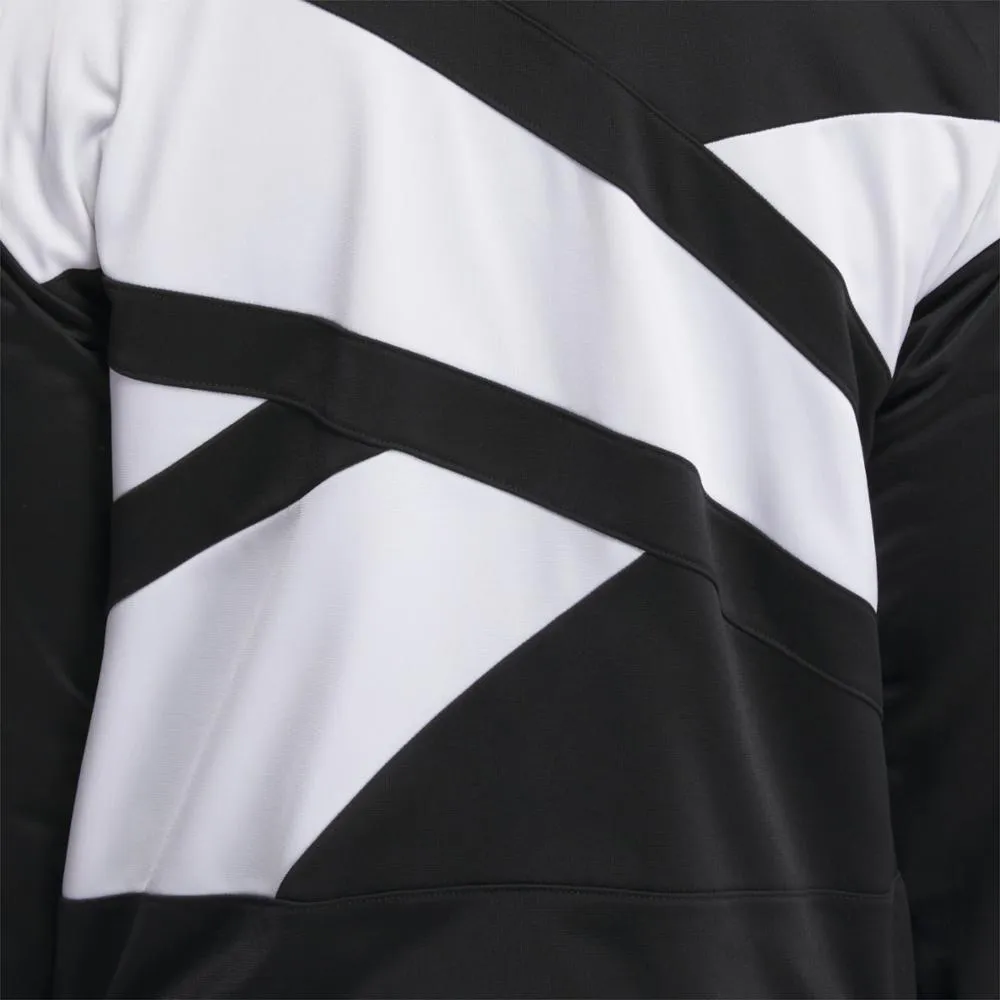 Reebok Apparel Women Reebok Identity Back Vector Tricot Track Jacket BLACK sold by Reebok product image thumbnail 4