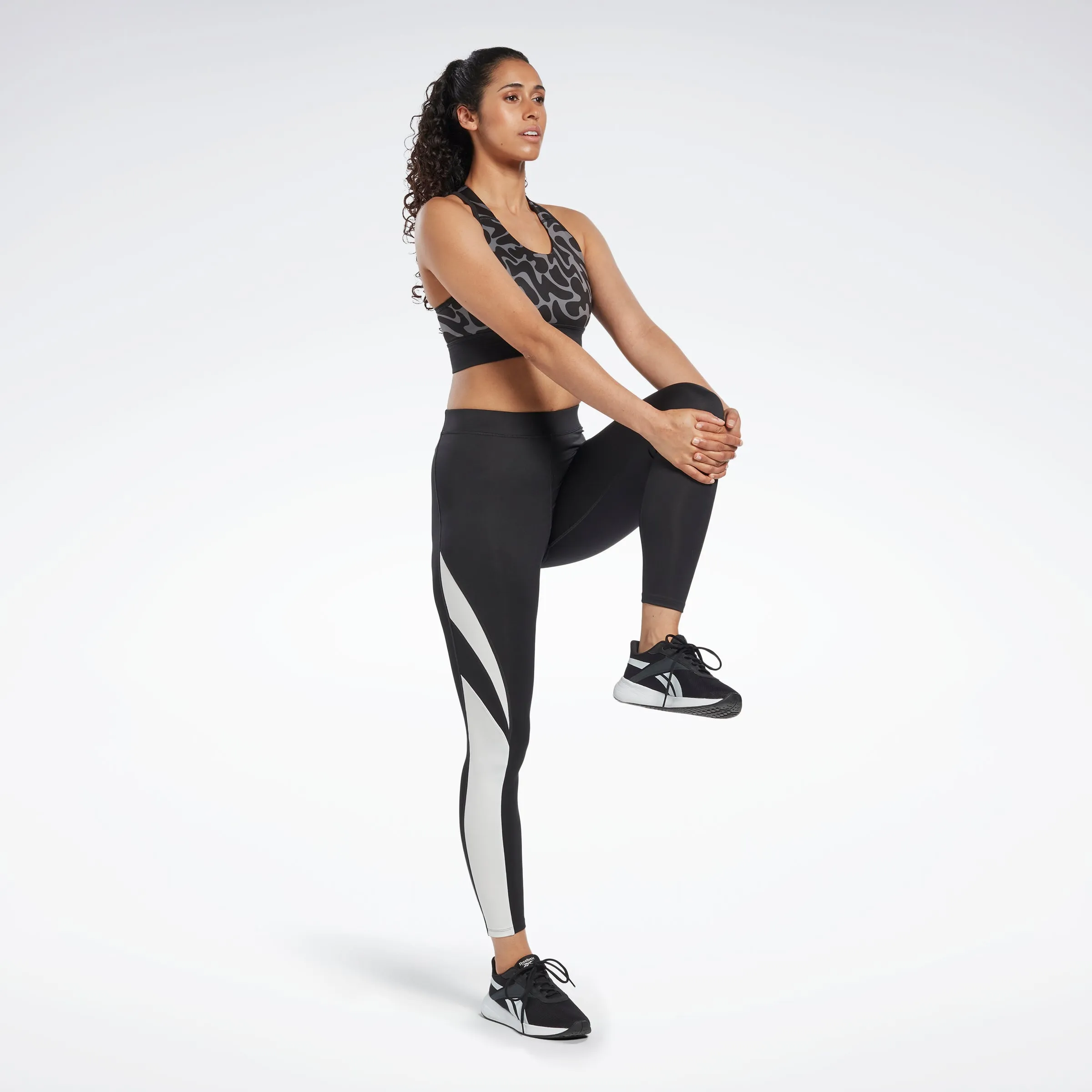 Reebok Apparel Women Running Vector Leggings Nghblk sold by Reebok product image thumbnail 2
