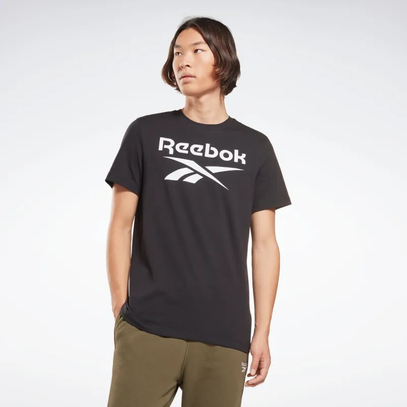 Reebok Apparel Men Reebok Identity Big Logo T-Shirt Black sold by Reebok