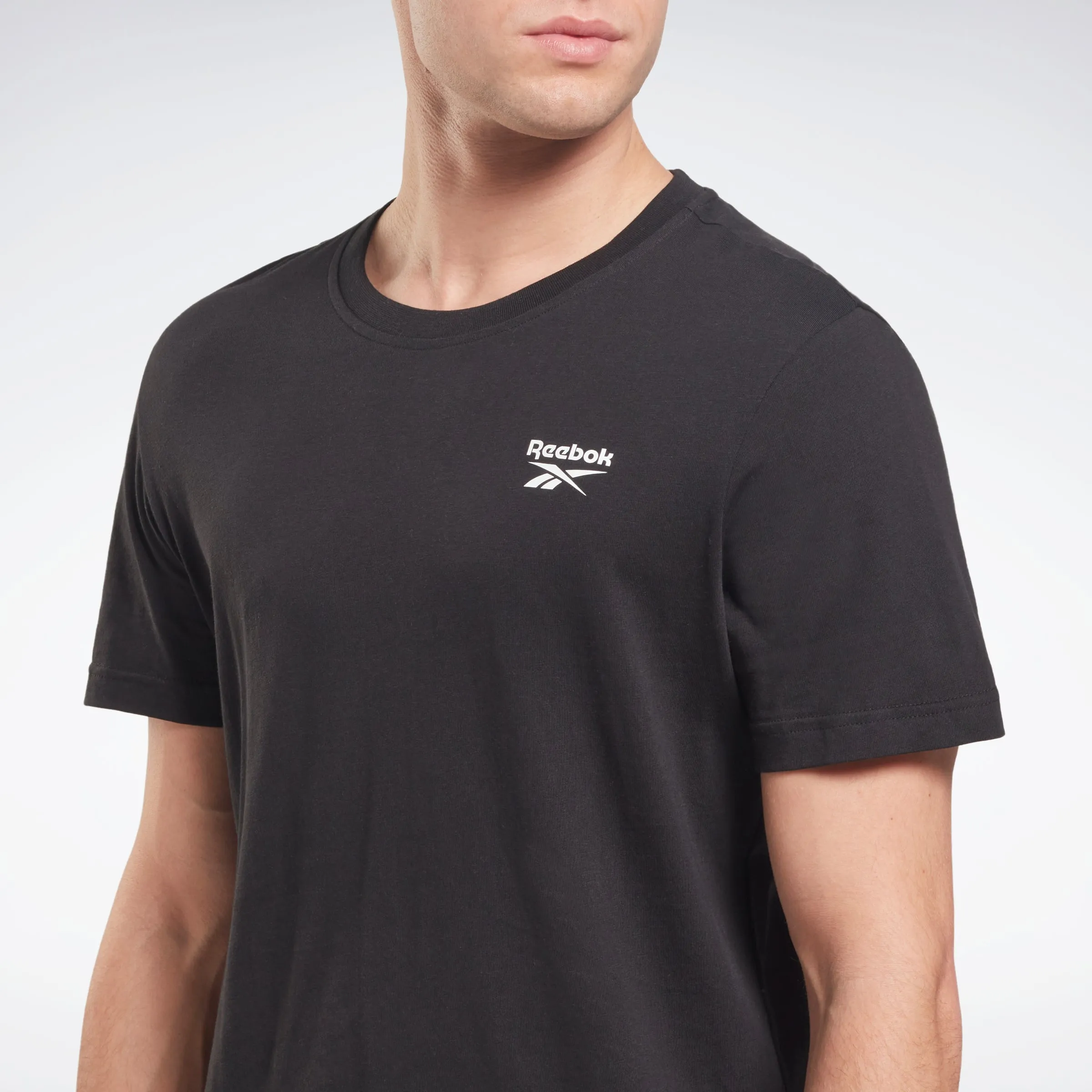 Reebok Apparel Men Reebok Identity Classics T-Shirt Black sold by Reebok product image thumbnail 4