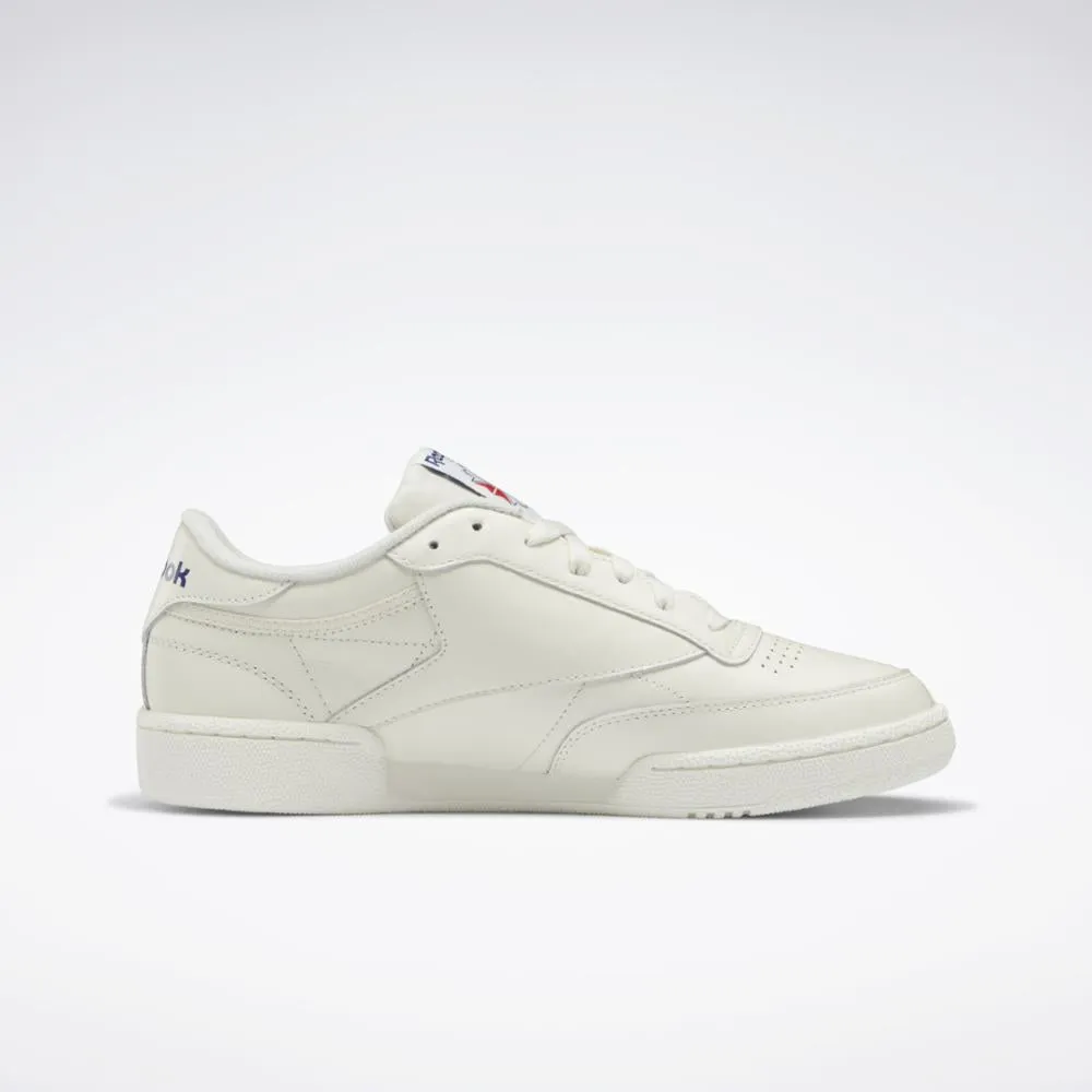 Reebok Footwear Men Club C 85 Shoes CHALK/CHALK/CLASSIC COBALT sold by Reebok product image thumbnail 2