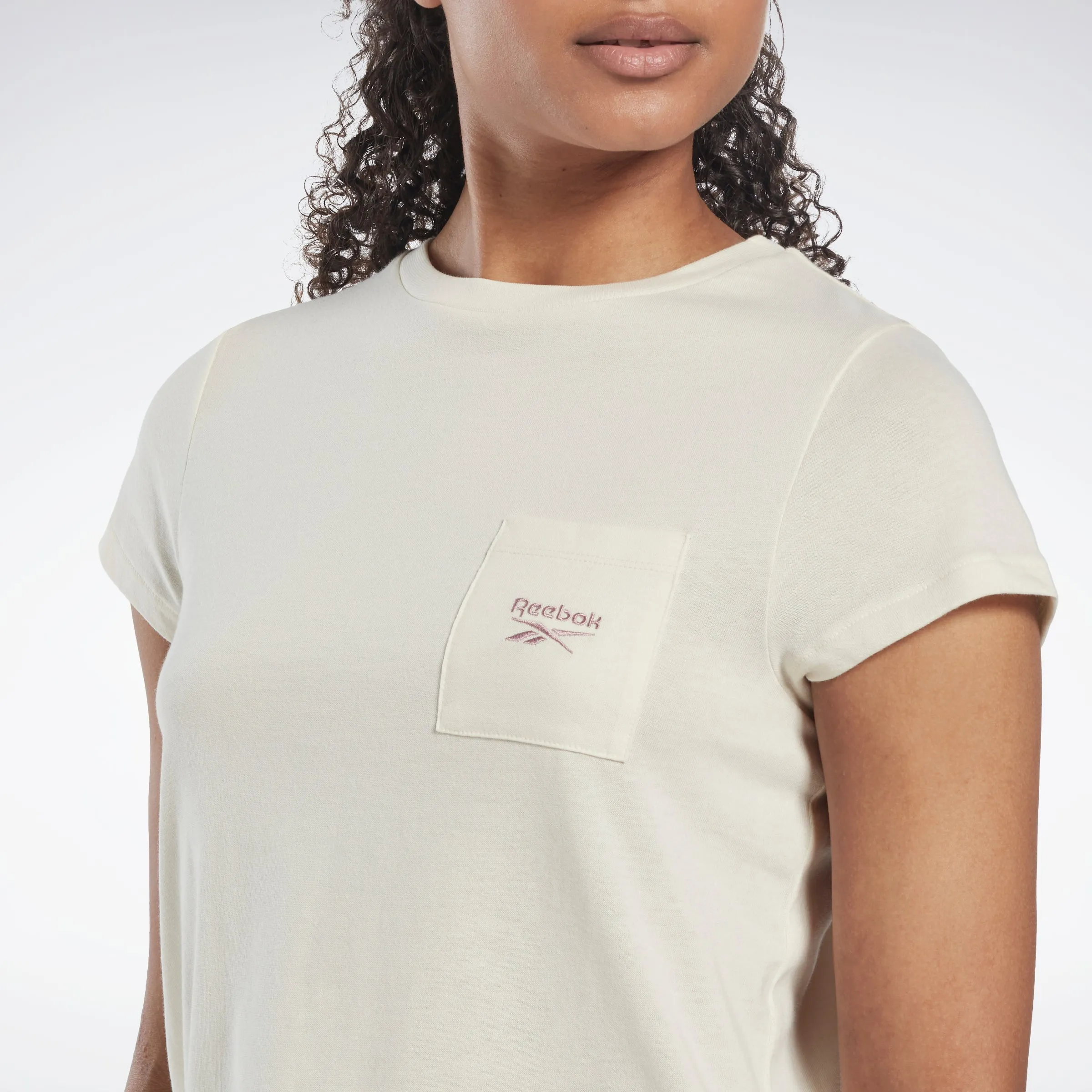 Reebok Apparel Women Reebok Identity Pocket T-Shirt Clawht sold by Reebok product image thumbnail 4