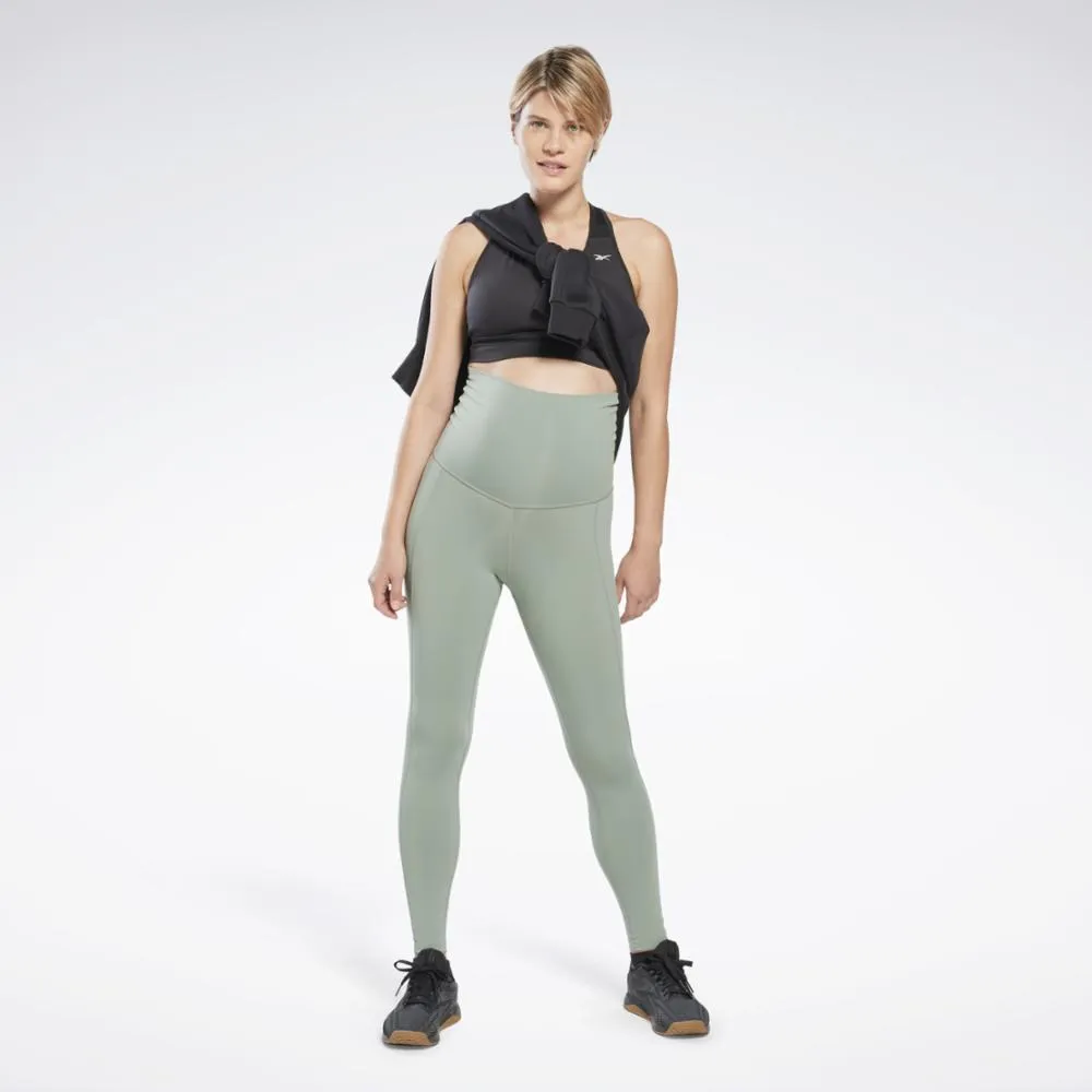 Reebok Apparel Women Reebok Lux Maternity Leggings HARGRN sold by Reebok product image thumbnail 2